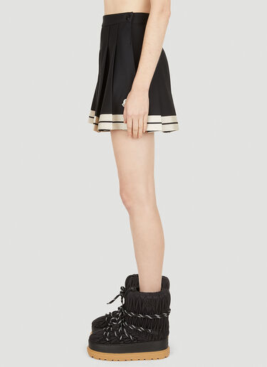 8 Moncler Palm Angels Pleated Skirt Black mpa0351004