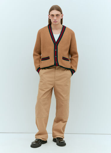 Gucci GG 护膝长裤 米 guc0155014