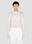 Ann Demeulemeester Diederik Long Sleeve Top White ann0152010