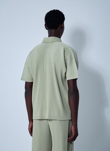 Homme Plissé Issey Miyake Pleated Shirt Green hmp0161010