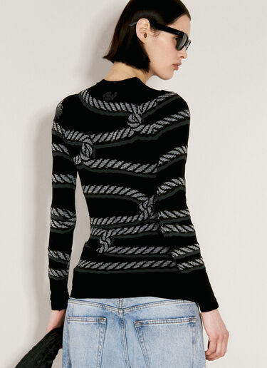 Eytys Emery 长袖上衣 黑色 eyt0256004