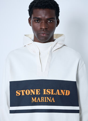 Stone Island Marina Hooded Sweatshirt Beige sto0160044