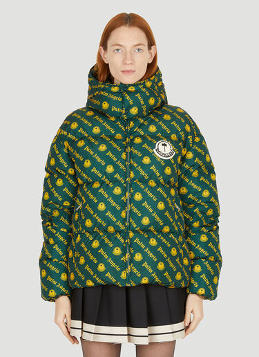 8 Moncler Palm Angels Thompson Hooded Jacket Green mpa0351003