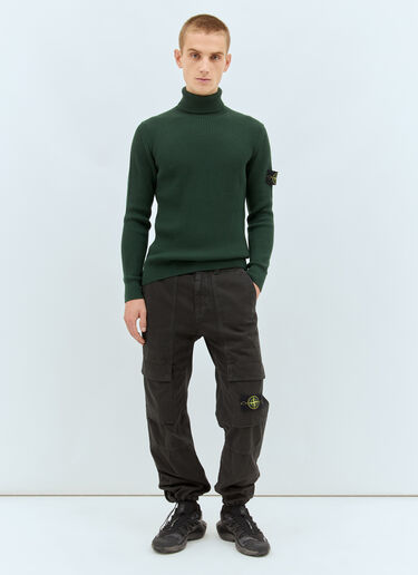 Canvas Cargo Pants Stone Island Canvas Cargo Pants Grey sto0158029