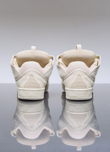 Lanvin Curb Sneakers Cream lnv0156003