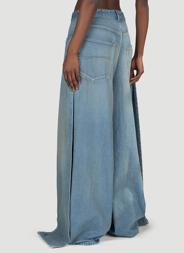 Double-Front Draped Denim Jeans Balenciaga Double-Front Draped Denim Jeans Denim bal0254006