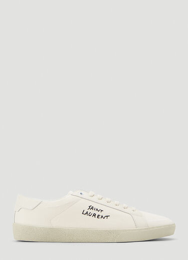 Saint Laurent SL06  Low-Top Sneakers White sla0143054