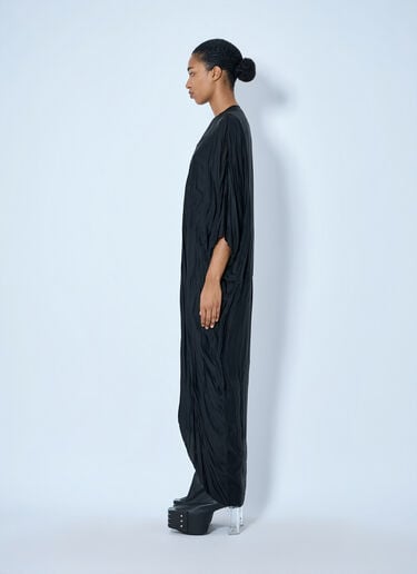 LN-CC® - Rick Owens: Tommy Kite Gown - Black Rick Owens Tommy Kite Gown Black ric0265011