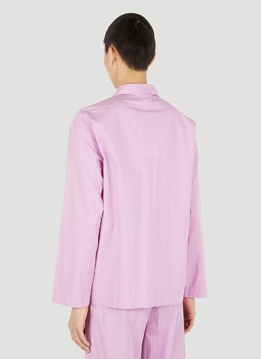 Tekla Classic Pyjama Shirt Pink tek0351018