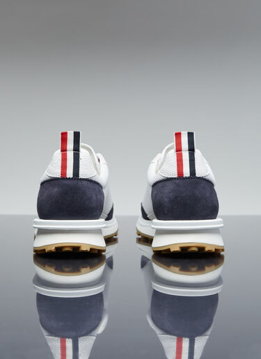 Thom Browne Tech Suede Runner Sneakers Navy thb0153019