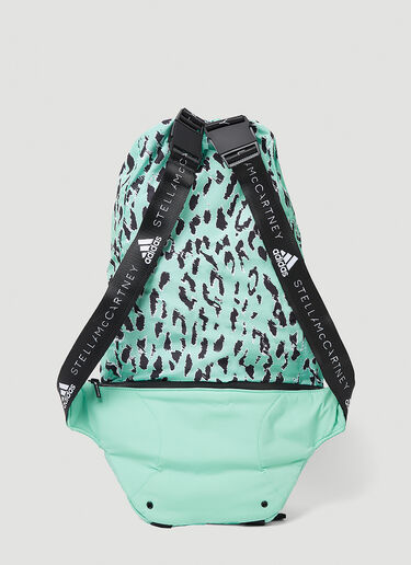 adidas by Stella McCartney 徽标印花腰包 浅绿 asm0247021