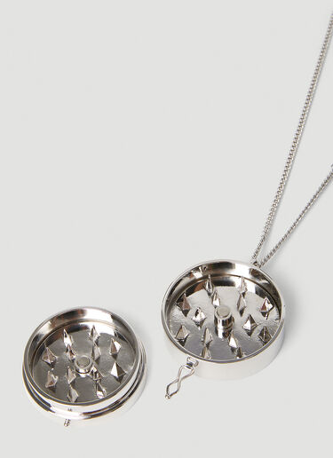 Vetements Grinder Necklace Silver vet0154020