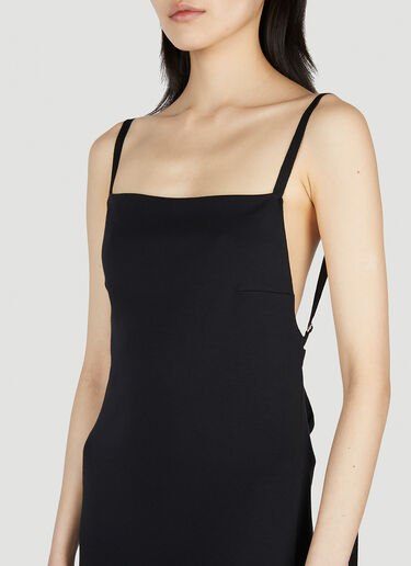 Ann Demeulemeester 호텐스 맥시 드레스 블랙 ann0252009
