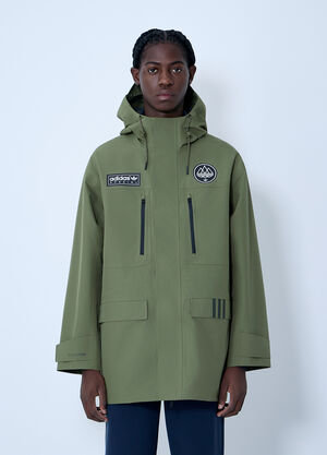 adidas SPZL Sunnyhurst Hooded Jacket Green adi0162153