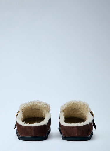 LN-CC® - Prada: Suede Mules - Brown Prada Suede Mules Brown pra0266007