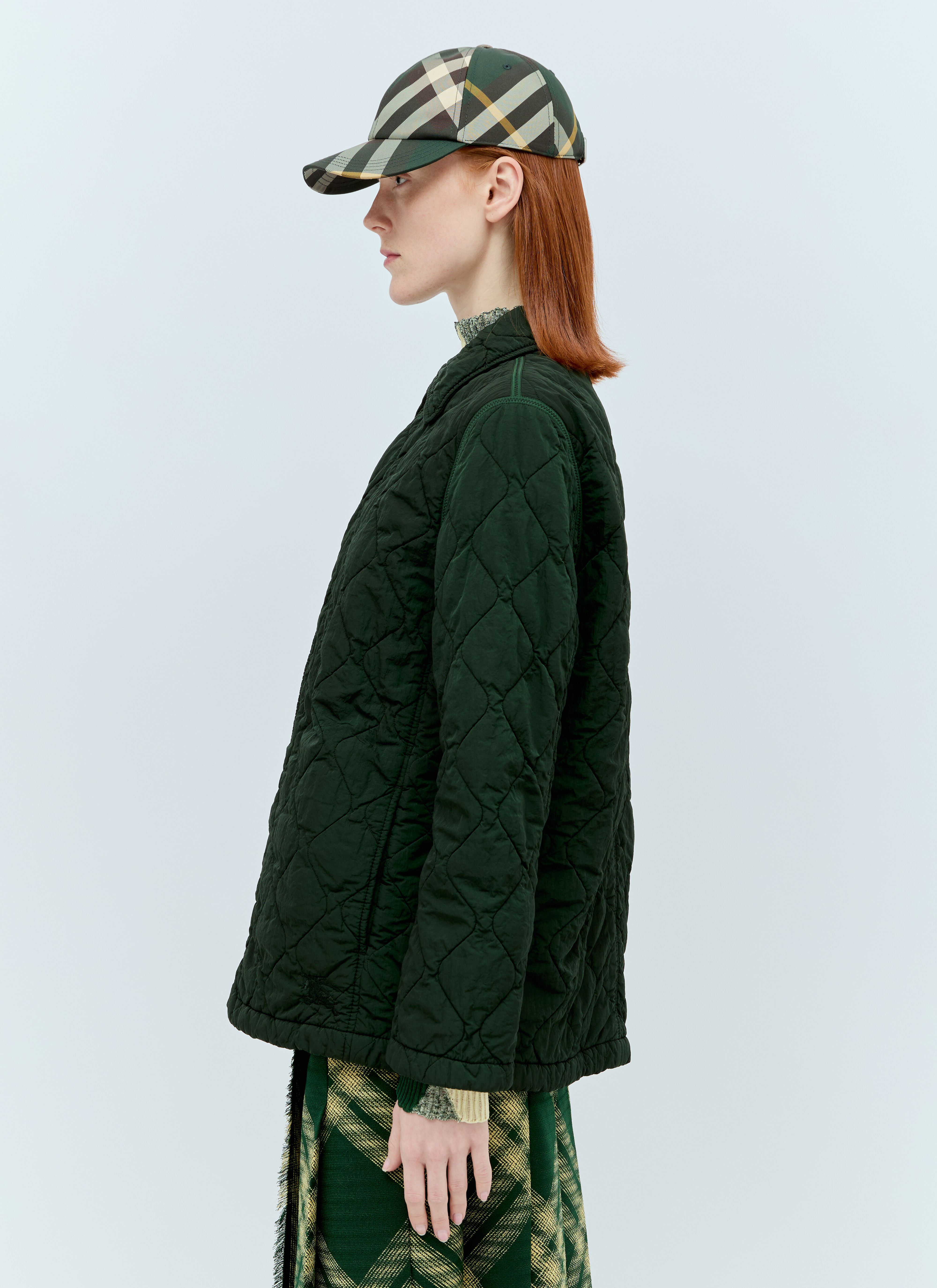 Burberry quilted car coat discount