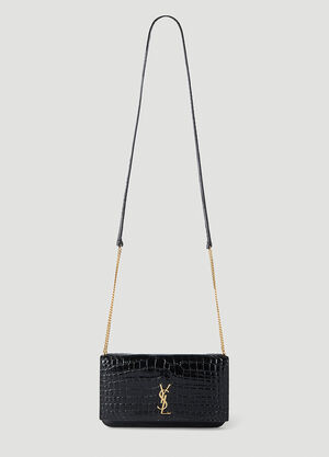 Bottega Veneta Cassandre 手机包 黑色 bov0159021