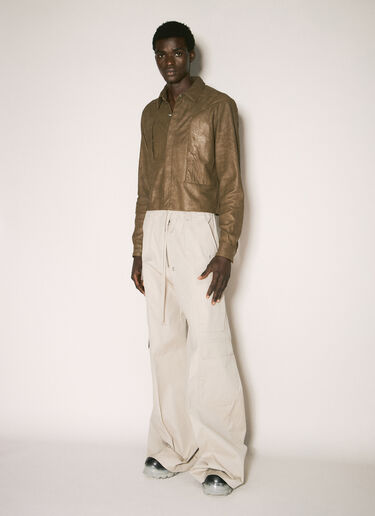 Rick Owens 앨리스 스트로브 셔츠  브라운 ric0157016