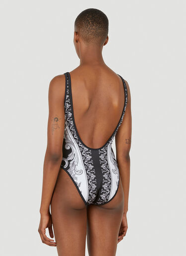 Versace Reversible Baroque Swimsuit Black vrs0249017