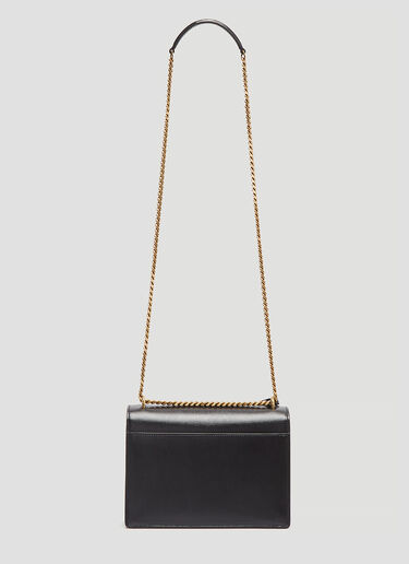 Saint Laurent Sunset Chain Shoulder Bag Black sla0233062