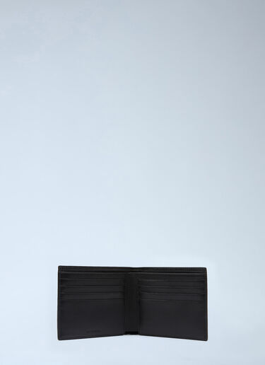 Balenciaga 双折徽标钱包 黑色 bal0143082