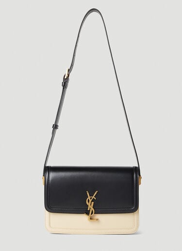 Saint Laurent Solferino Shoulder Bag Black sla0251121