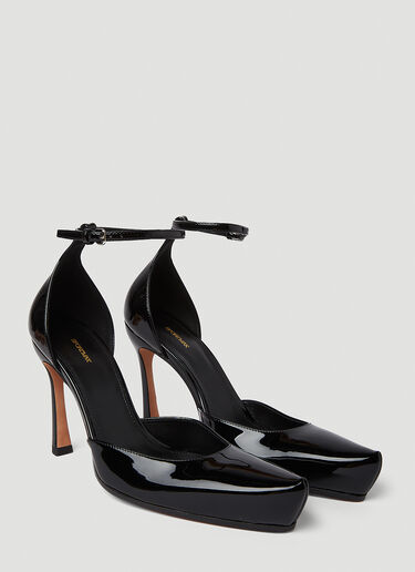 Sportmax Virgola 펌프스 힐 블랙 spx0250032