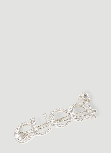 Gucci Embelished Hairslide Silver guc0253166
