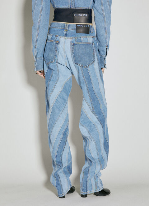 VETEMENTS スパイラルバギージーンズ Blue vet0254001