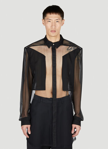 Rick Owens Jumbo Fogpocket Shirt Black ric0151005