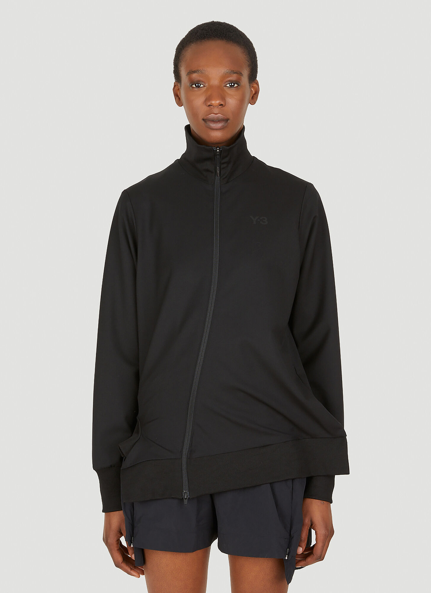 Y-3 Y-3 LOGO TRACK SWEATSHIRT FEMALE BLACKFEMALE