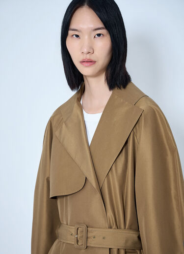 The Row Amapola Coat Brown row0265005