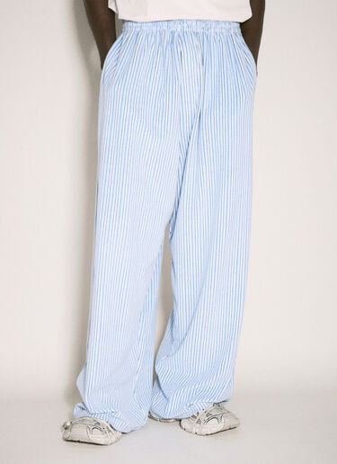Balenciaga Large Pyjama Pants Blue bal0157013