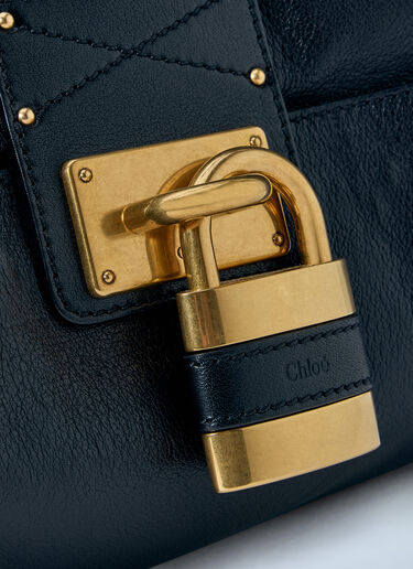 Chloé Paddington Grained Shoulder Bag Black chl0265060
