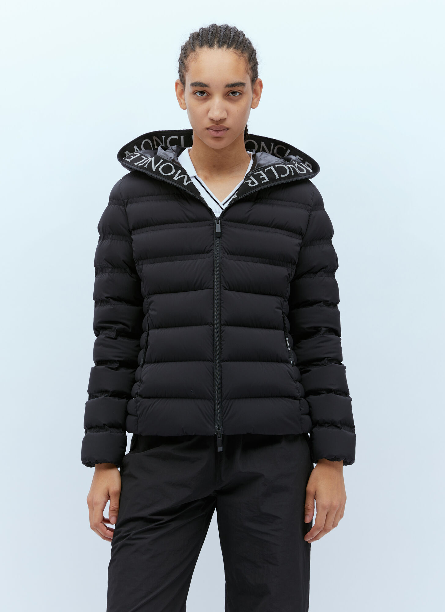 Moncler Black Alete Down Jacket