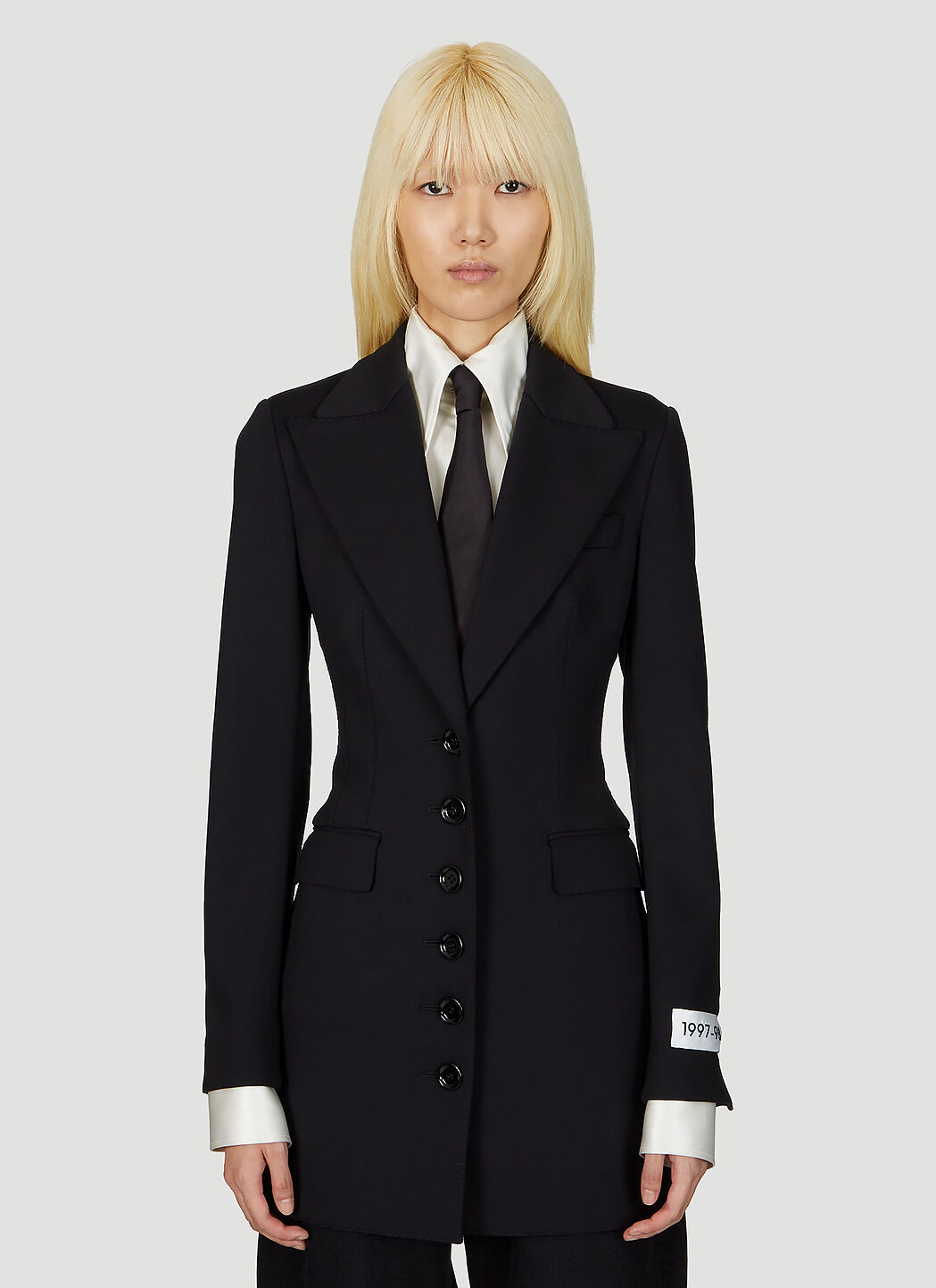 Dolce & Gabbana Women's' Kim Single Breasted Tailored Blazer in Black |  LN-CC®