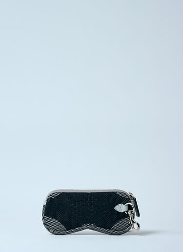 Gucci Technical Knit Glasses Case Black guc0160016