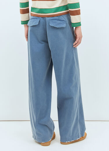 ERL Twill Pants Navy erl0158008