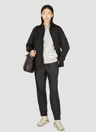 Rains Logo Patch Track Jacket Black rai0352010