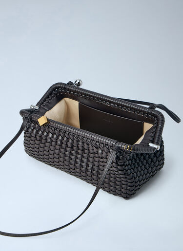 Jacquemus La Grande Pochette Salon Clutch Bag Brown jac0264047