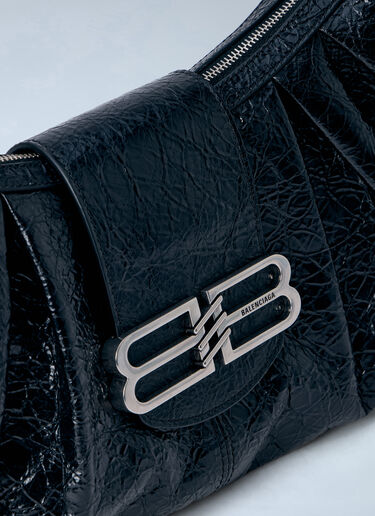 Balenciaga Pamela 中号单肩包 黑色 bal0263028