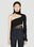 Mugler Asymmetric Bodysuit Light Blue mug0252027