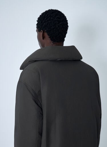 Puffer Blouson Jacket Lemaire Puffer Blouson Jacket Brown lem0162002