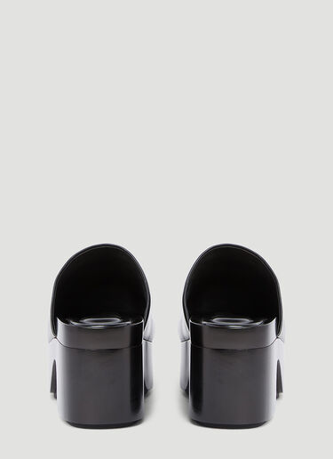 Alexander Wang Zoe Leather Clogs Black awg0253031