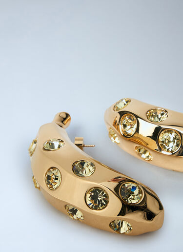 Jacquemus Les Boucles バナナ ピアス  ゴールド jac0260040