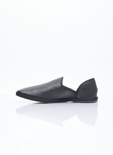 The Row Friulane 皮革平底鞋  黑色 row0253054