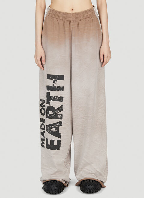 VETEMENTS メイド オン アース トラック パンツ ブラック vet0254010