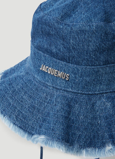 Jacquemus Le Bob Artichaut Bucket Hat Blue jac0354005