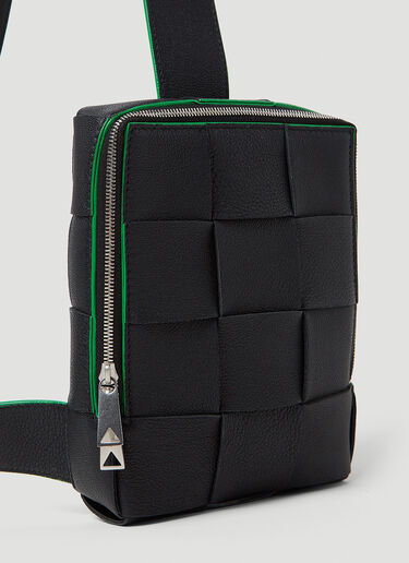 Bottega Veneta Cassette Crossbody Bag Black bov0149052