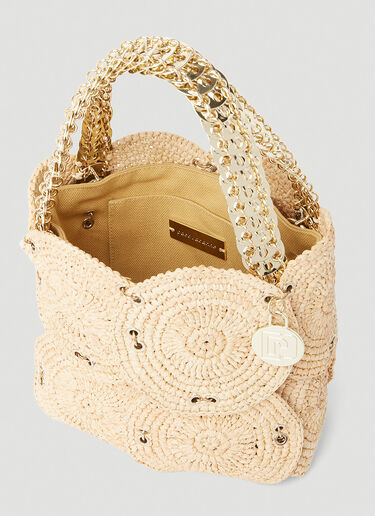 Sparkle Hobo Handbag Rabanne Sparkle Hobo Handbag Natural pac0254022